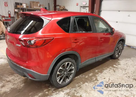 2016 Mazda Cx-5 Grand Touring из США, поврежденный, VIN JM3KE4DY0G0812305